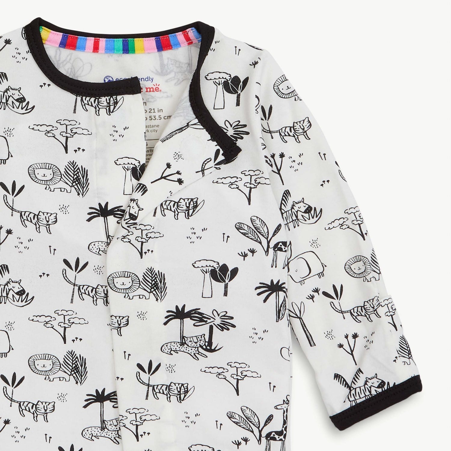 animal safari modal magnetic fuss free coverall