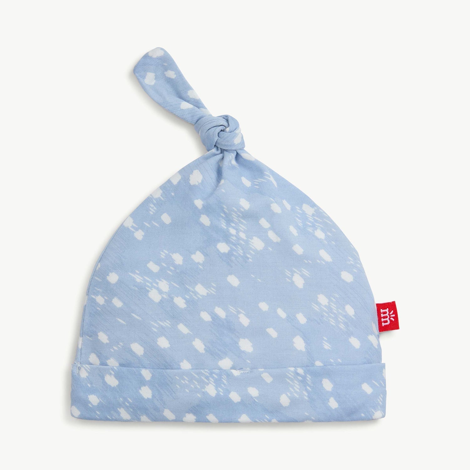 blue doeskin modal newborn hat