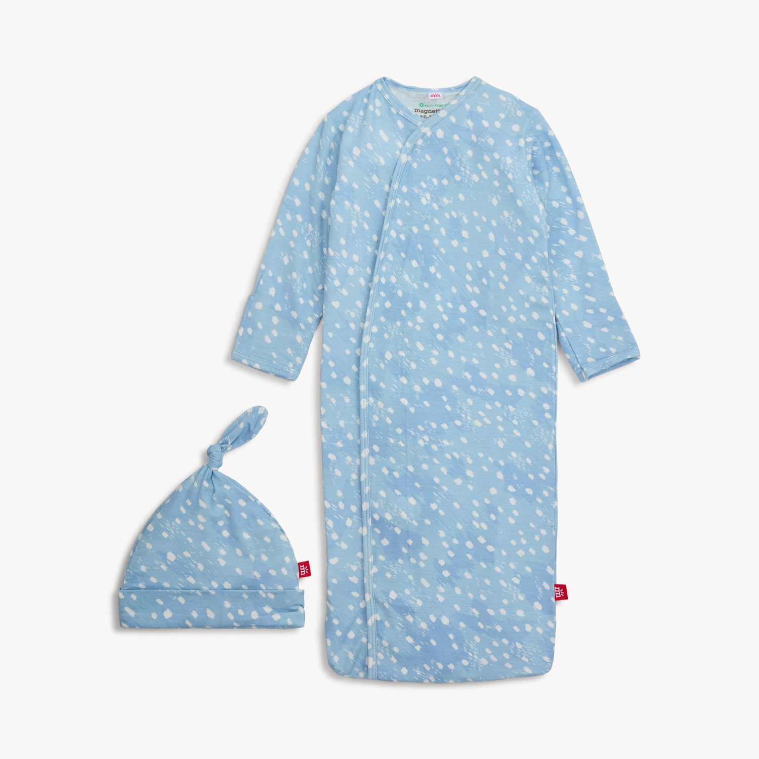 Modal Magnetic Ruffle Gown & Hat - Harper main image 1