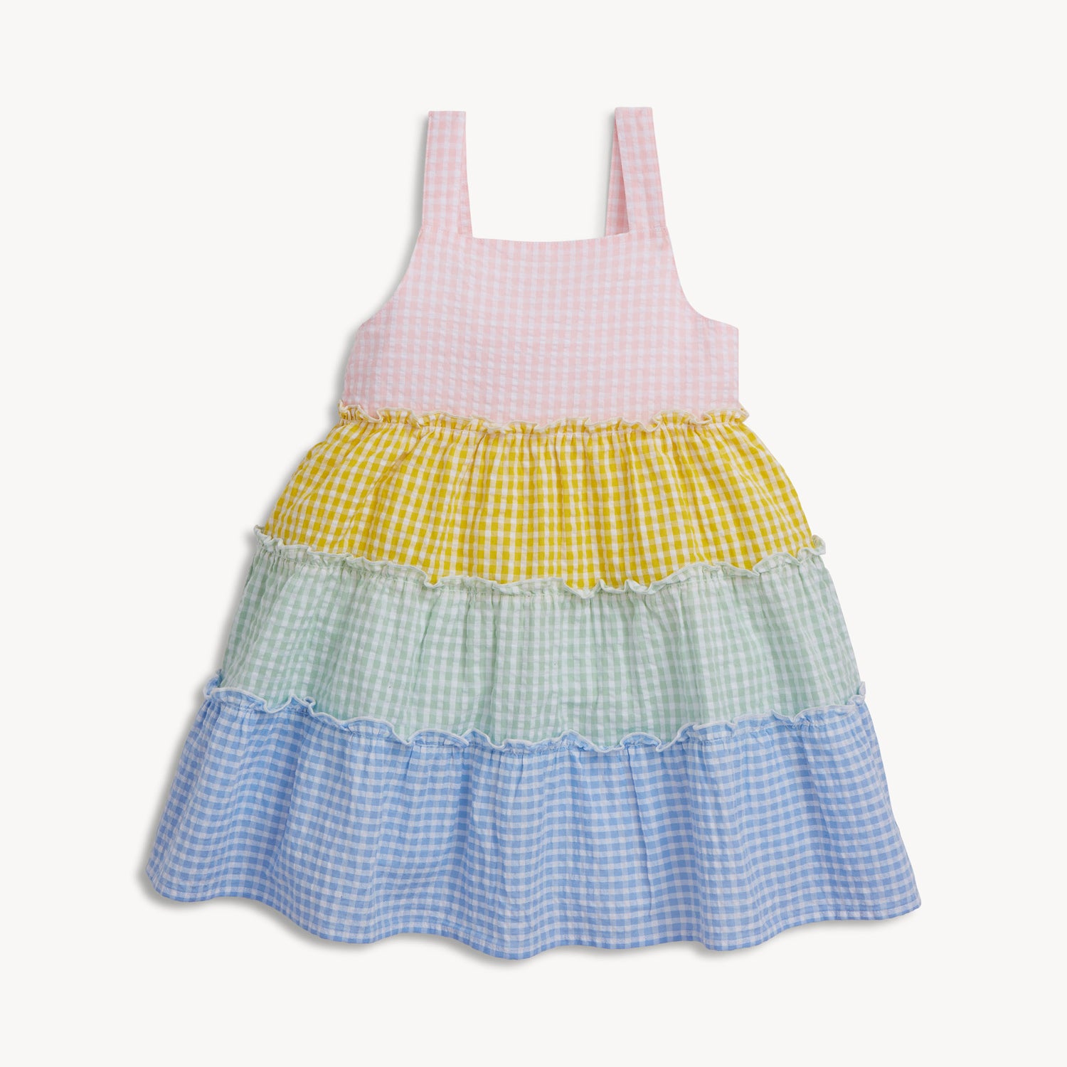 Magnetic Dress Cotton Woven Multi Gingham 7Y (46.5