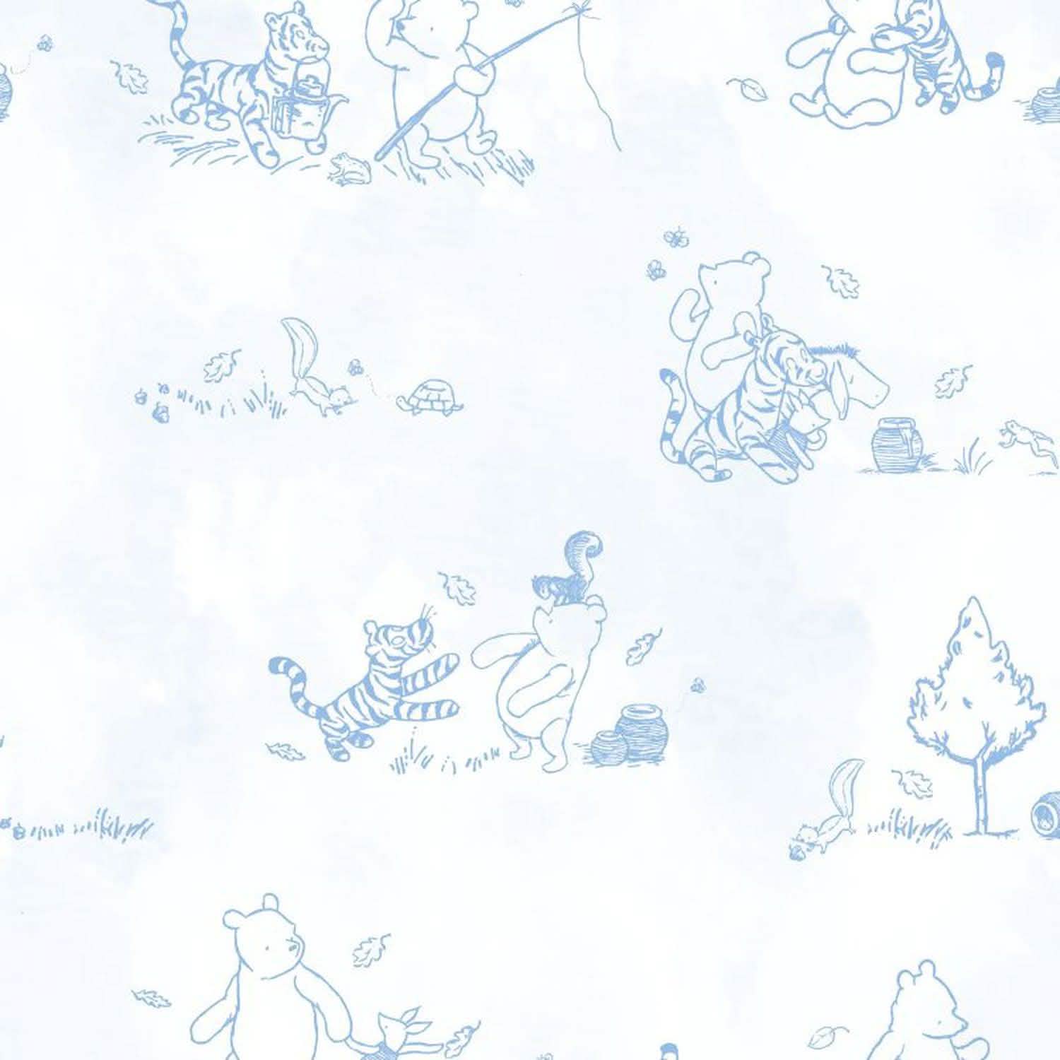 Disney | Magnetic Me Winnie the Pooh in the woods modal magnetic stay dry infant bib 3-pack
