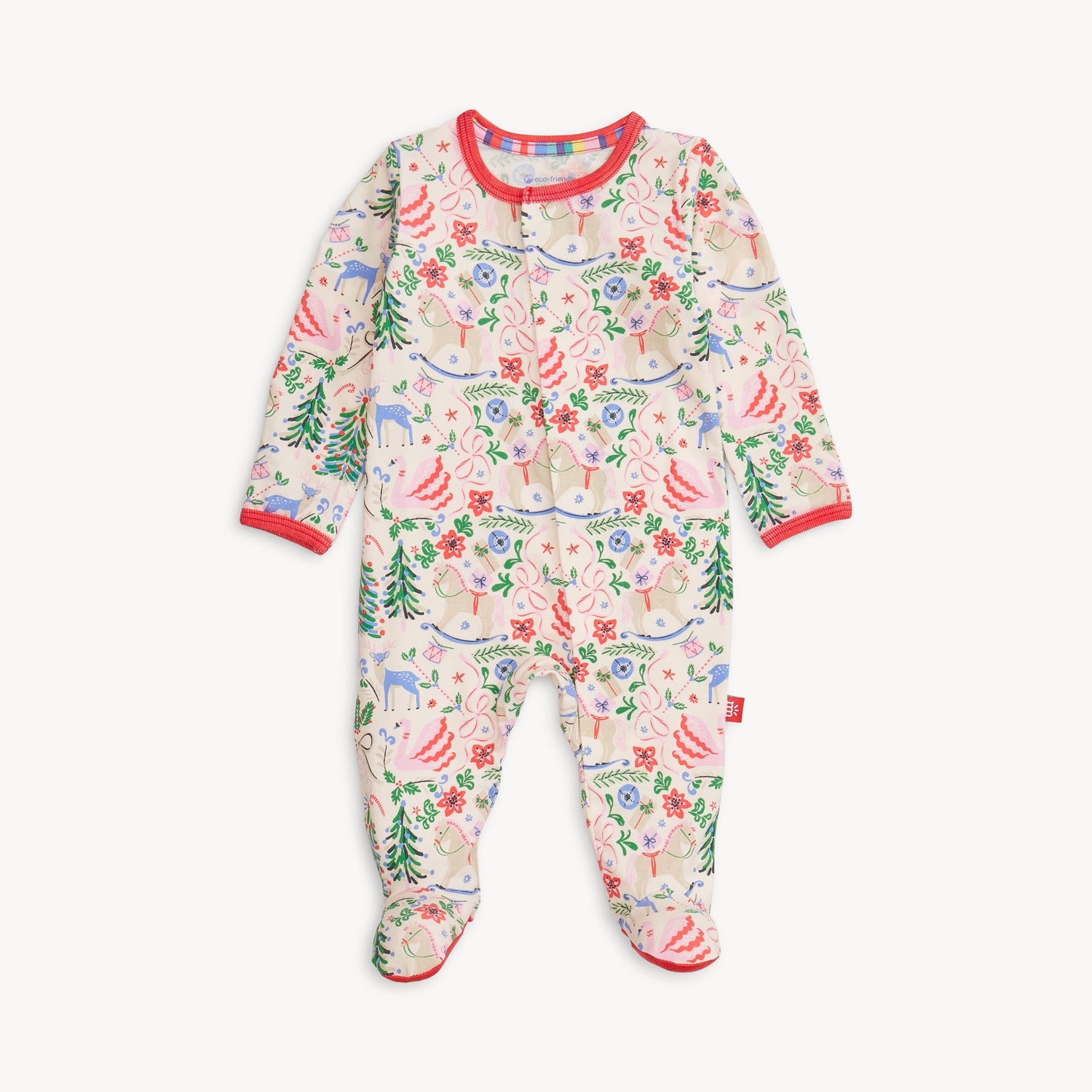 Pooh In the Woods Footie by Magnetic Me