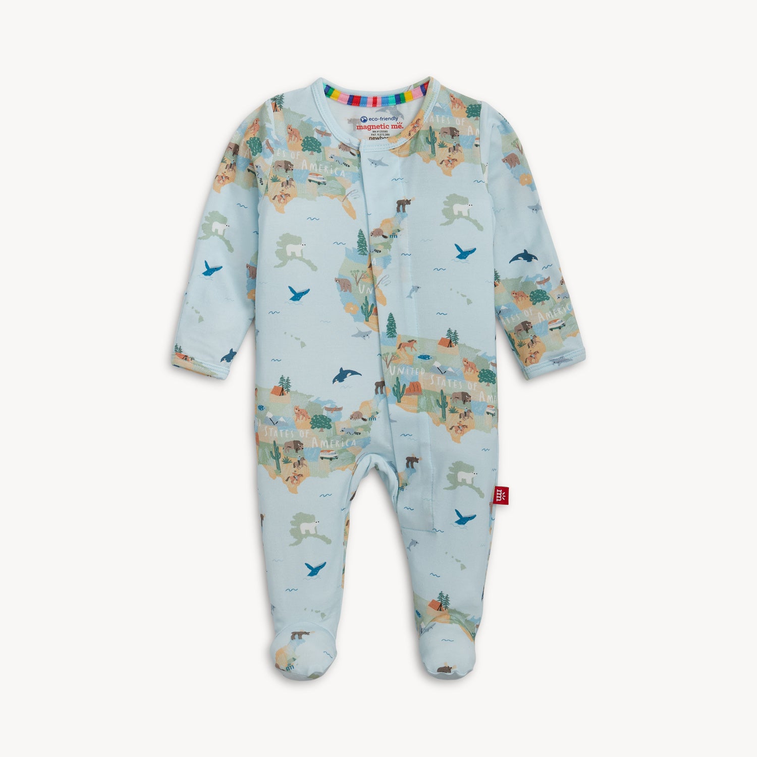 Magnetic Me Footie - Darlington Floral