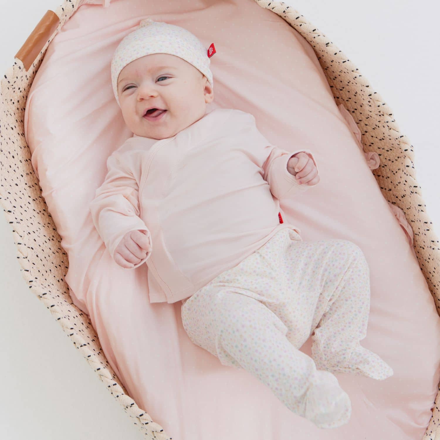 bedford floral modal magnetic take-me-home kimono set