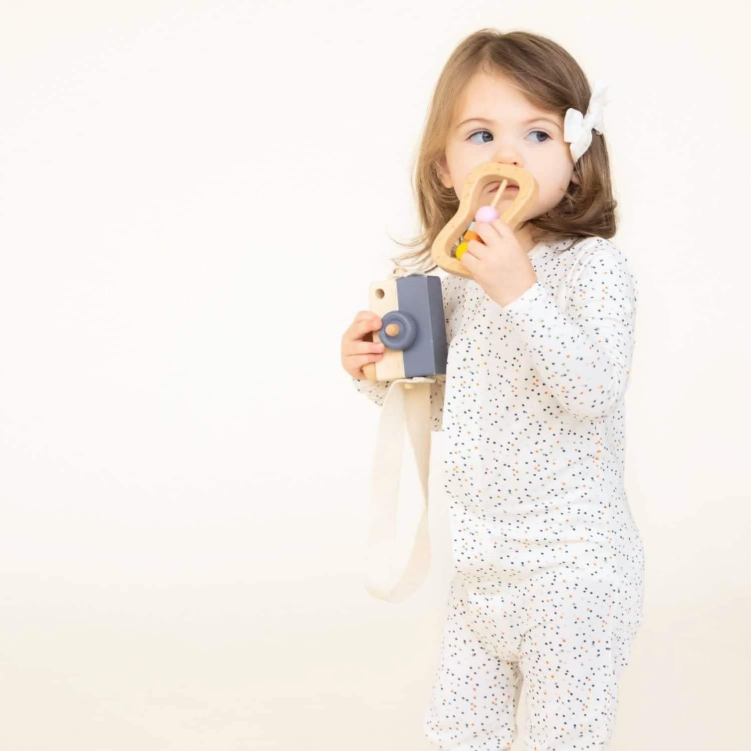 confetti CloudStretch™ magnetic footie - re-loved