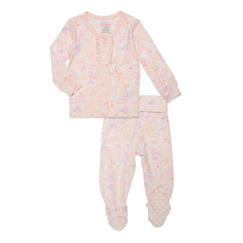 coral floral modal magnetic toddler twotie