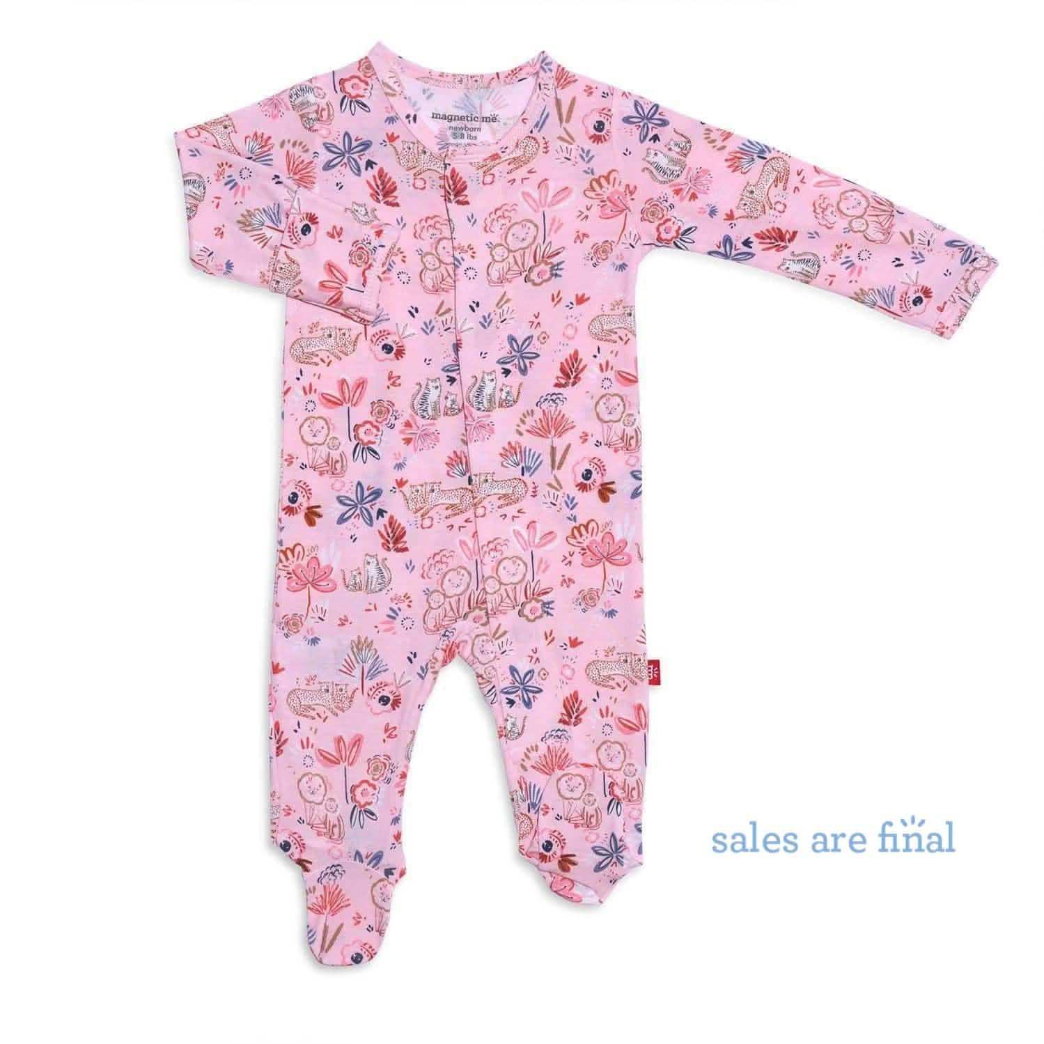 dandy lions modal magnetic footie - re-loved
