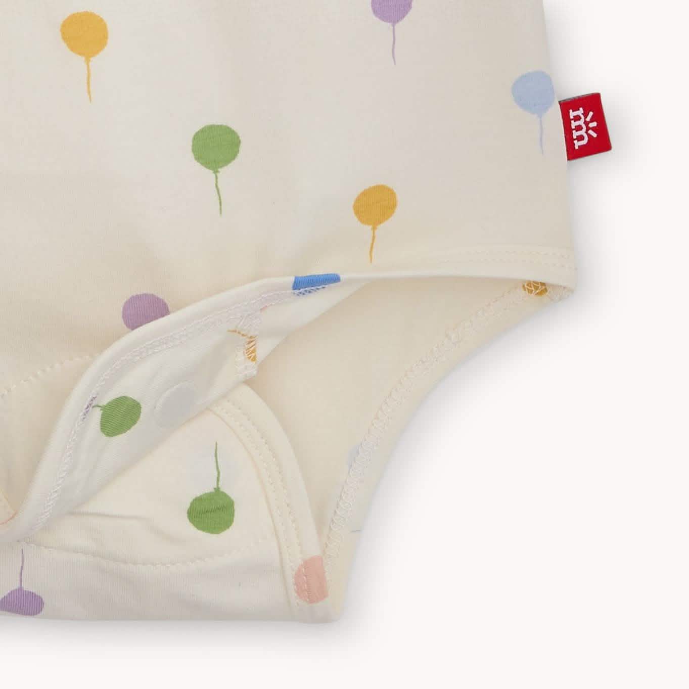 festive balloons CloudStretch™ magnetic bodysuit