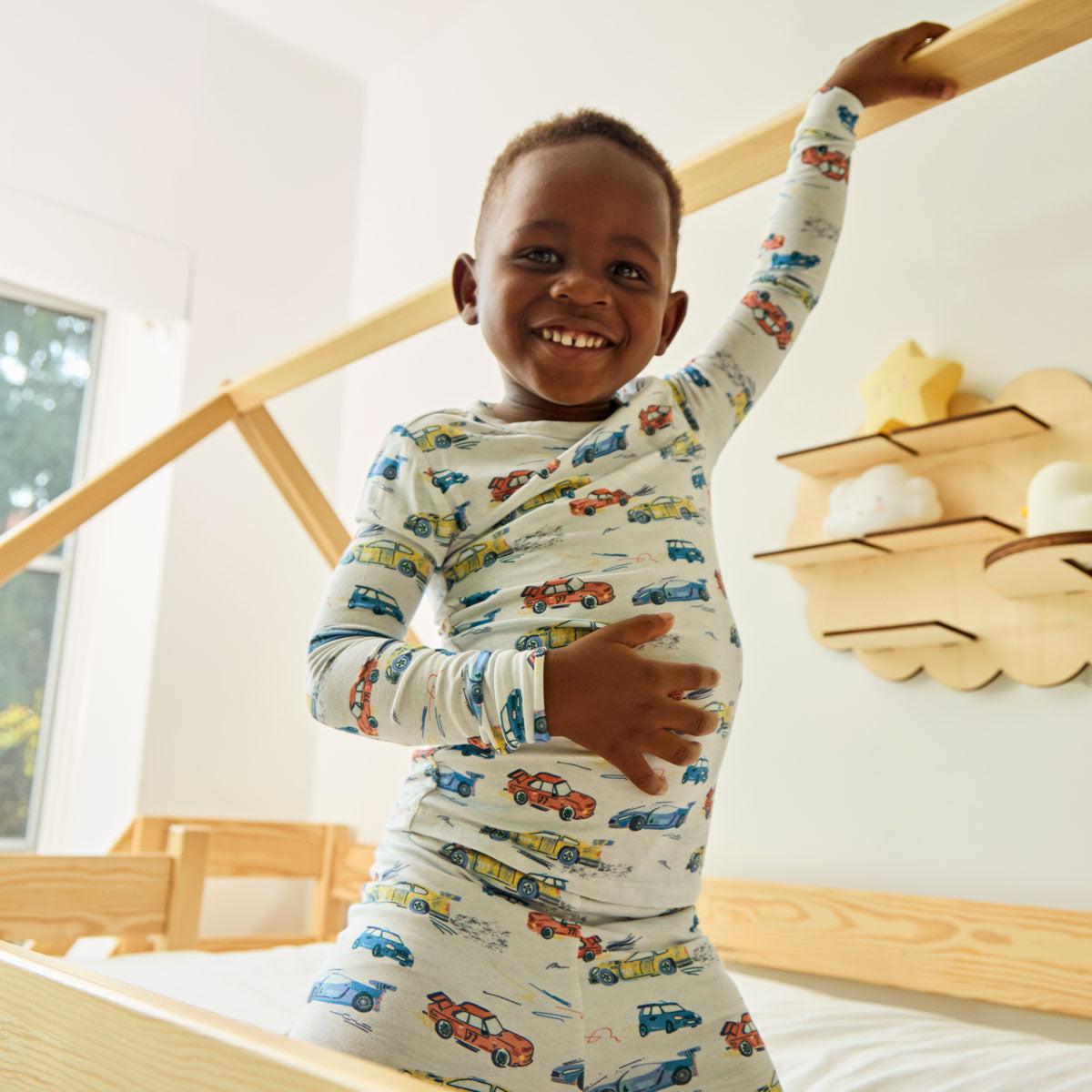 lap of life modal magnetic no drama pajama long sleeve set-Magnetic Me