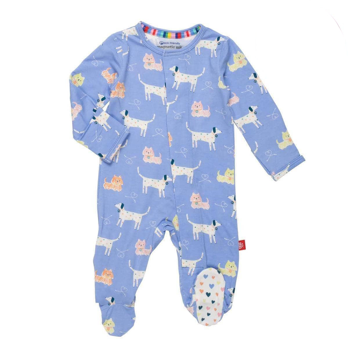 leash on life modal magnetic parent favorite footie