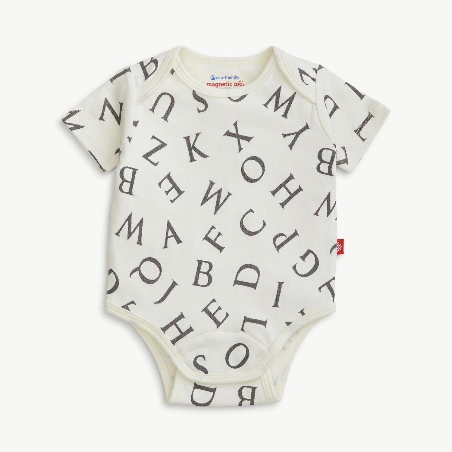 love letters organic cotton magnetic bodysuit