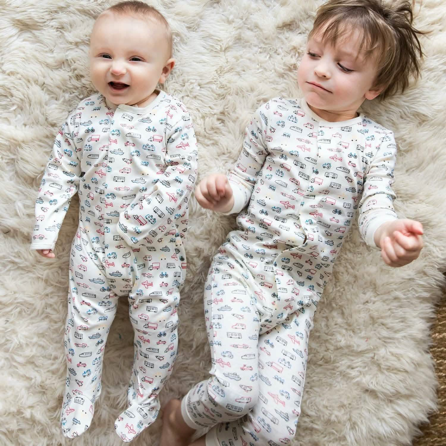 Magnetic Me Footie Pajamas 100% Organic selling Cotton Baby Sleepwear 6–9 months