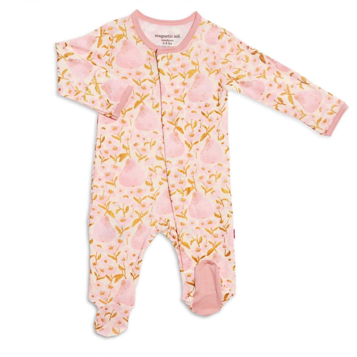 pearadise modal magnetic footie - re-loved