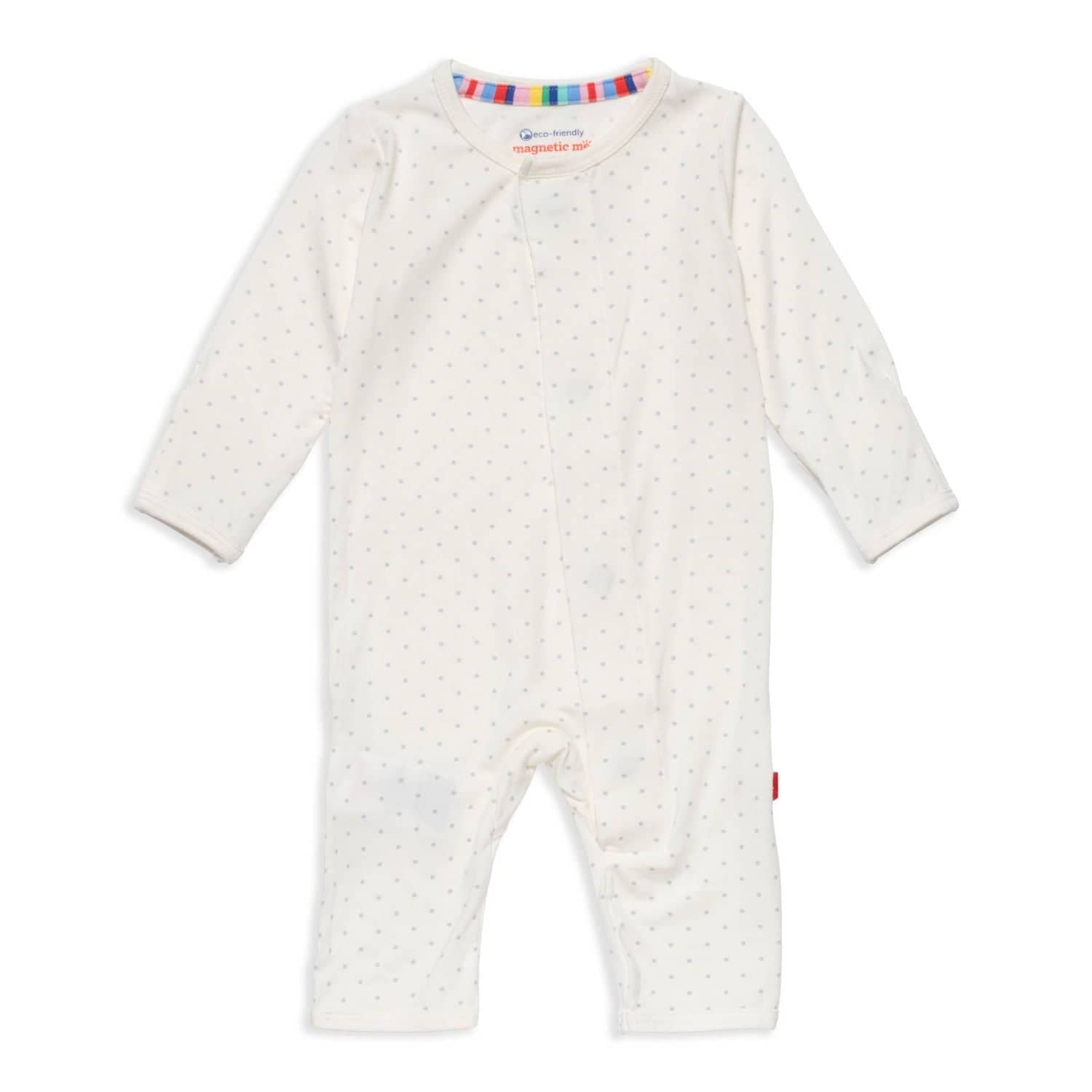 pin dot cream modal fuss free coverall Me