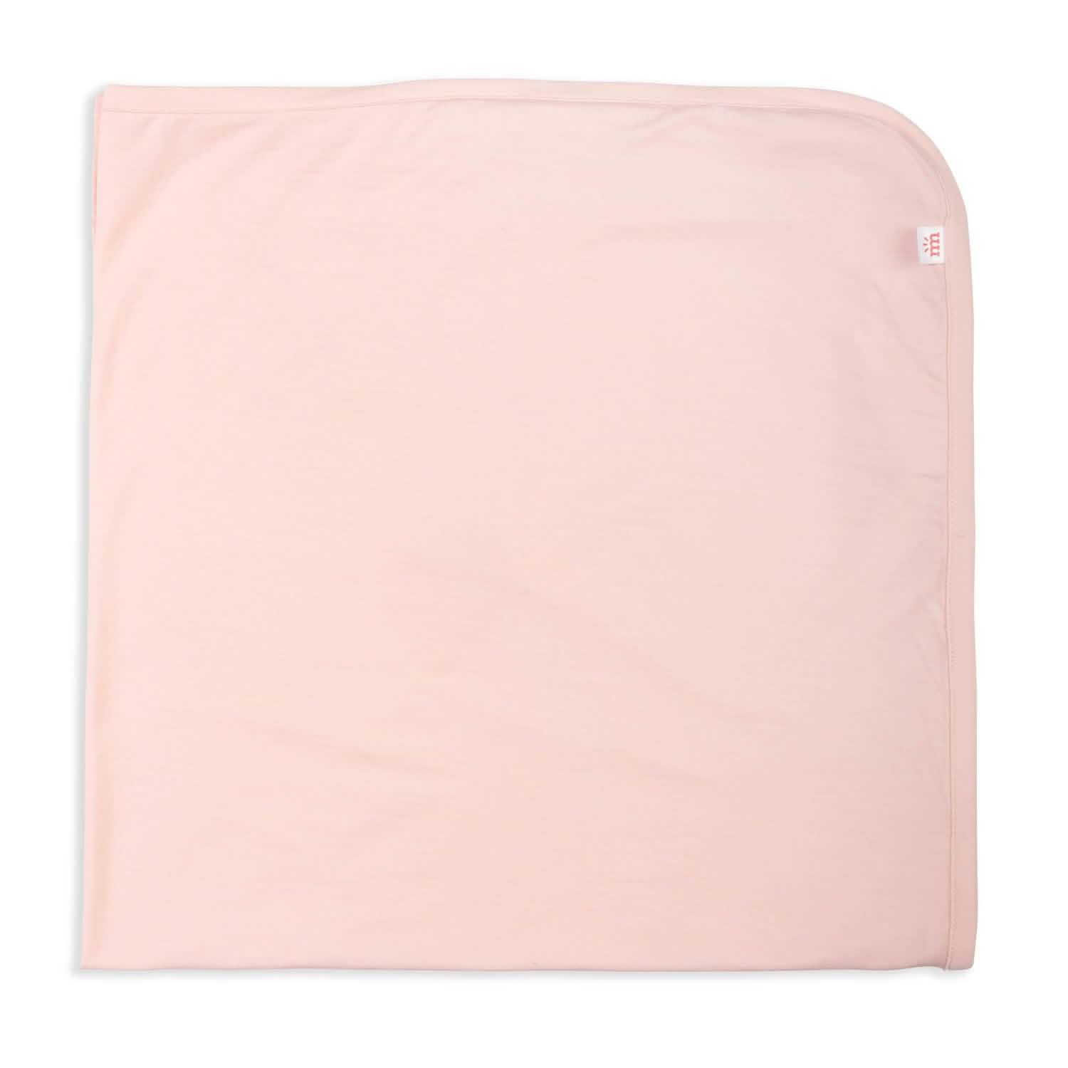 pink dogwood modal baby blanket