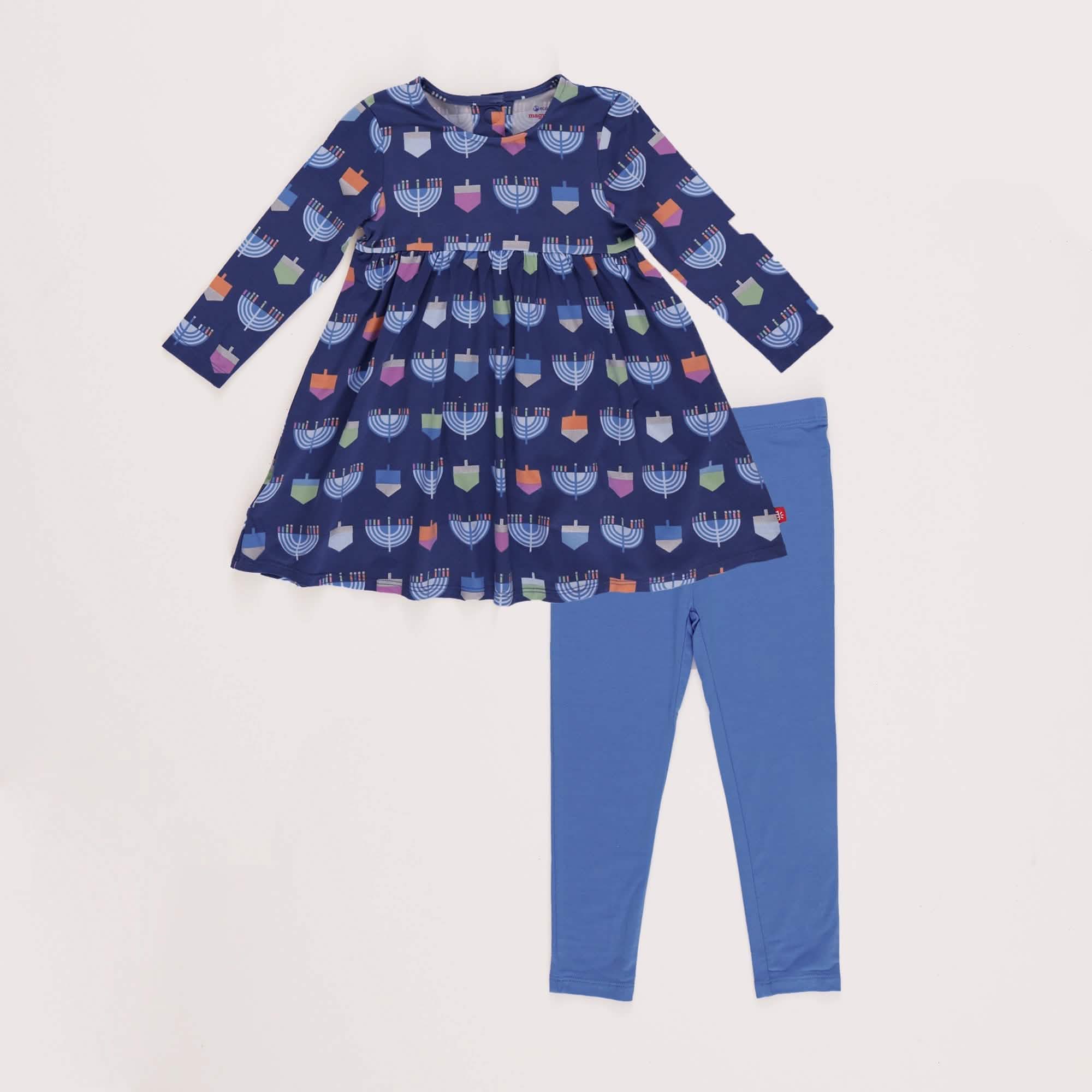 spin me right round modal magnetic easy peasy dress + legging set