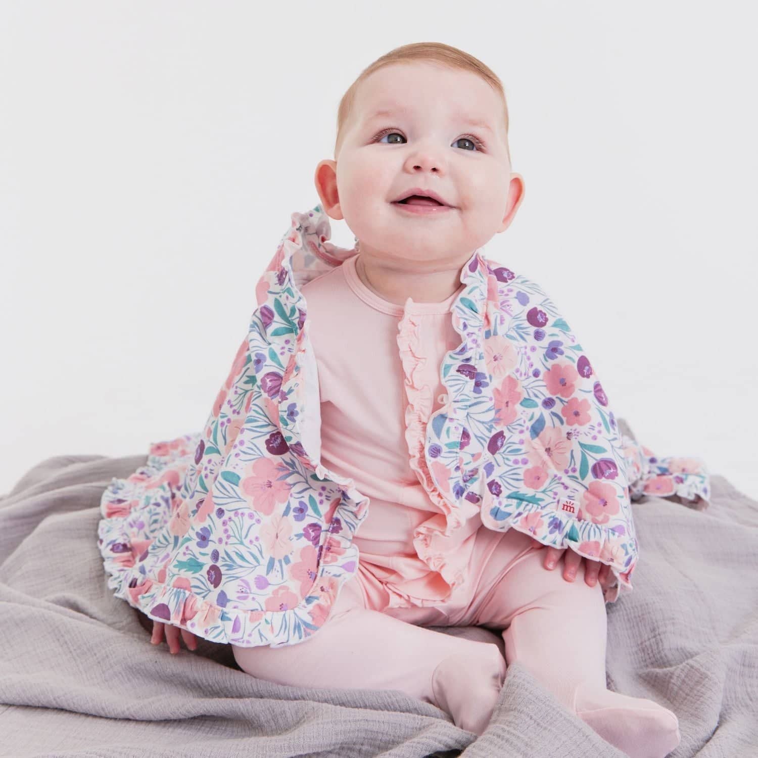 whistledon organic cotton baby blanket