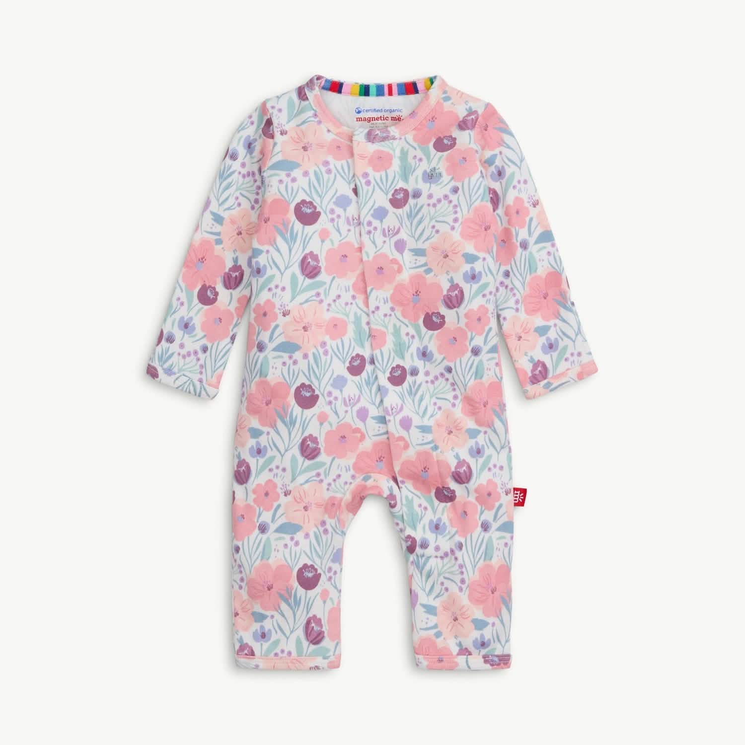 whistledon organic cotton magnetic fuss free coverall