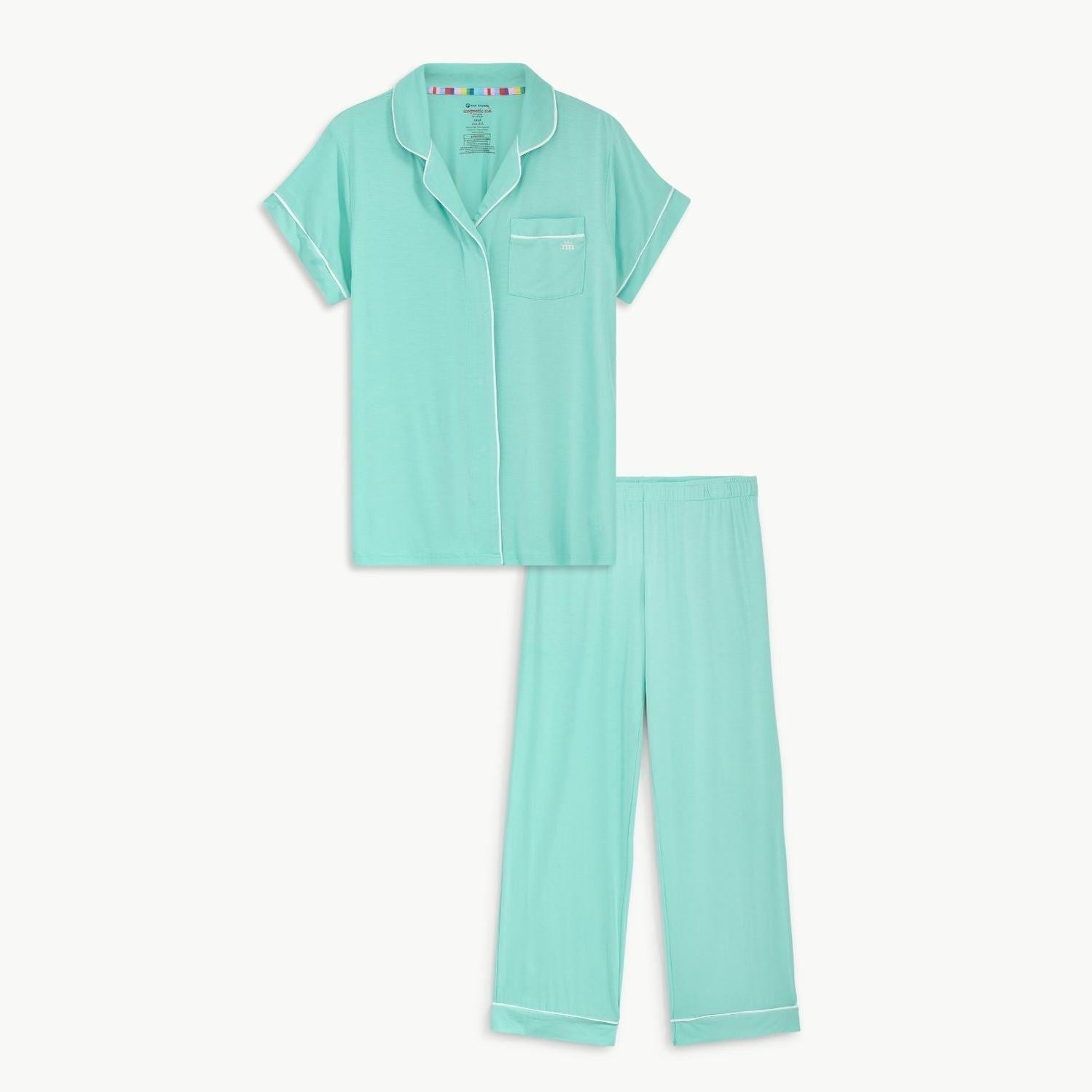 women's florida keys modal magnetic classic with a twist short sleeve pajama set