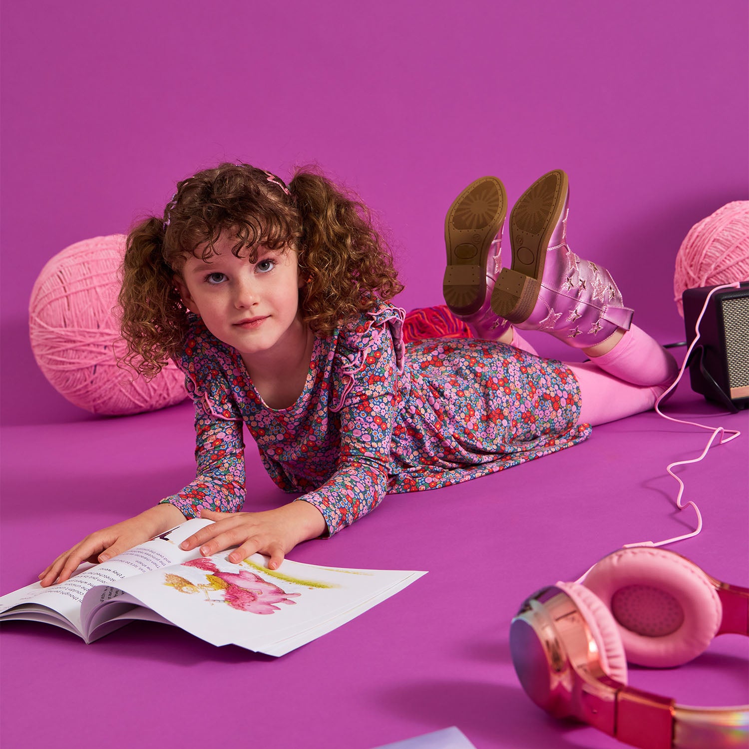 Magnetic Kids Dress & Legging Set