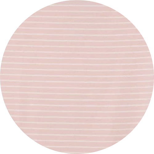 Egret/Peach Stripe