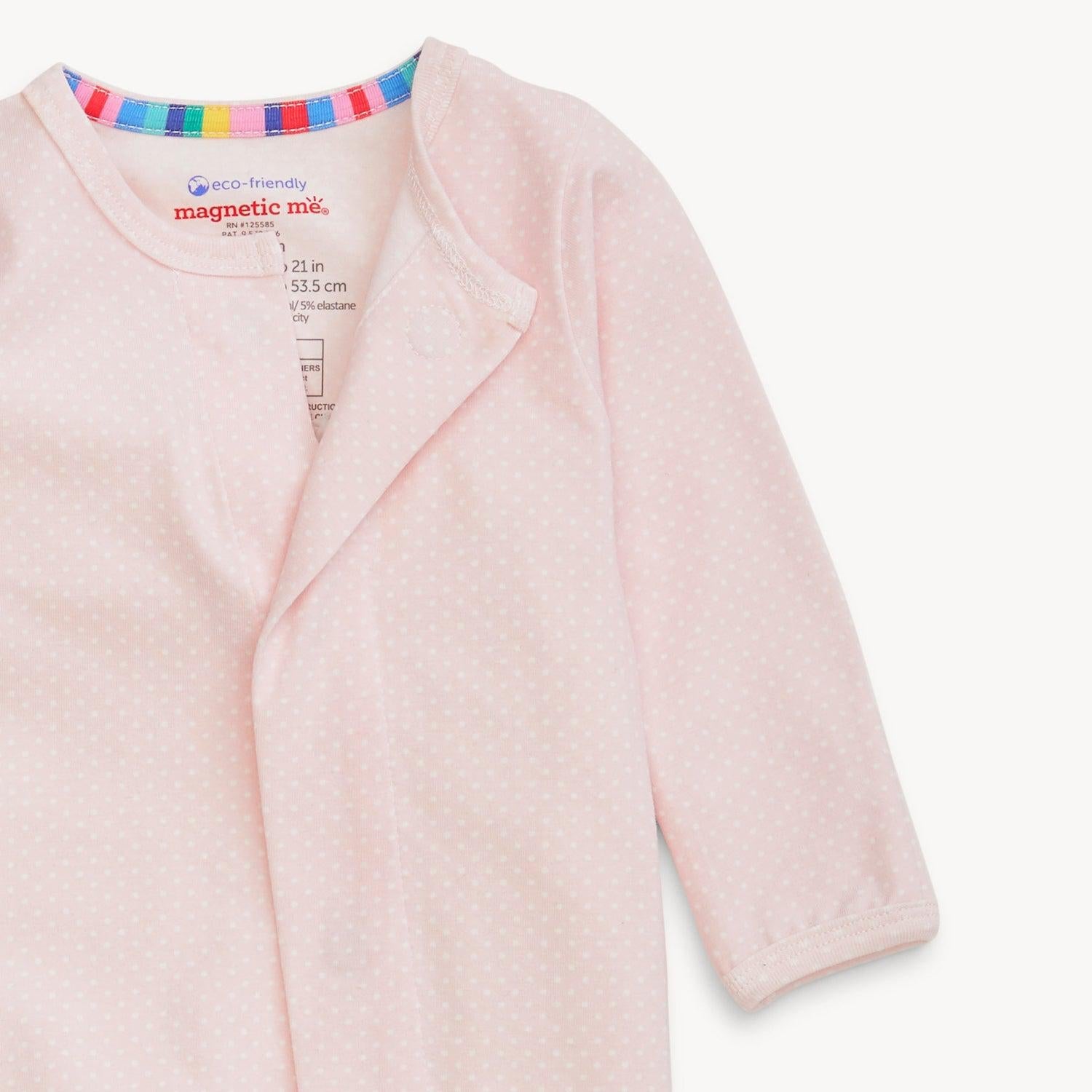 petite dot cloudstretch™ magnetic parent favorite footie - re-loved