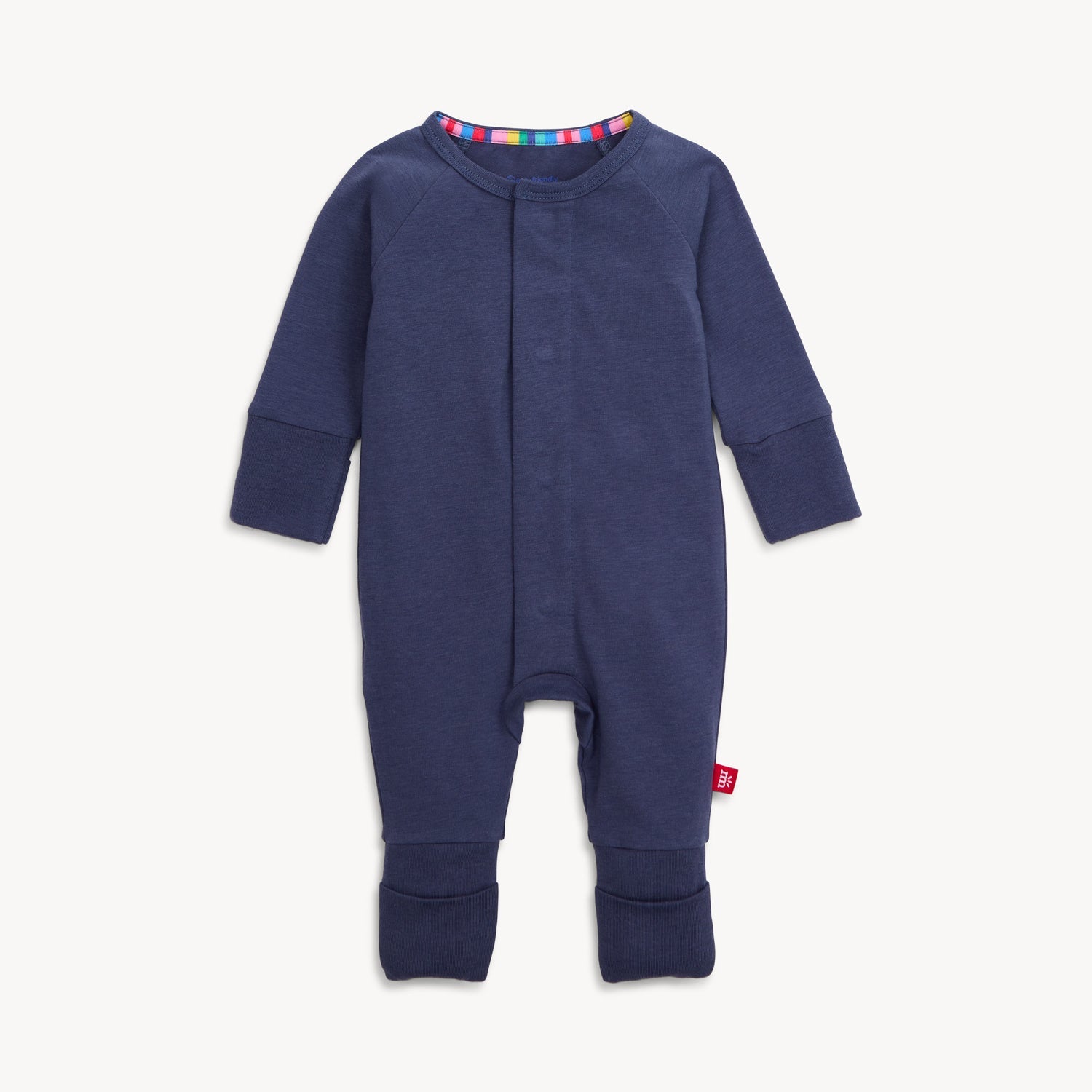 harbor blue cloudstretch magnetic grow with me convertible coverall