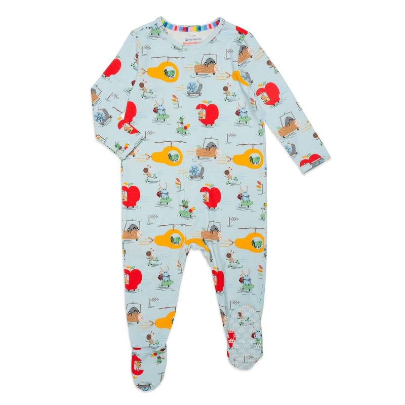 fruity peddlers RightFit™ magnetic parent favorite footie - re-loved