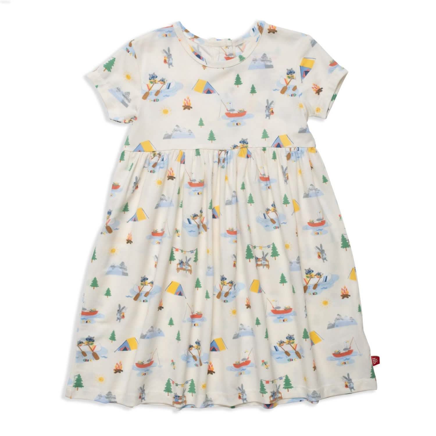 lake you a lot modal magnetic easy peasy short sleeve dress - re-loved