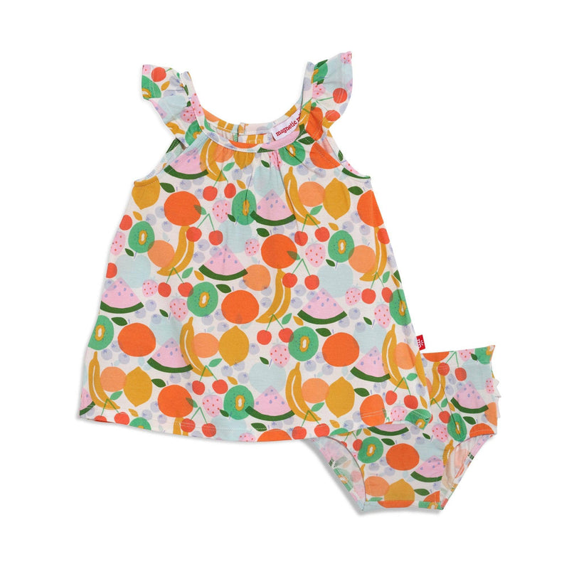 fruit of the womb modal magnet dress/ diaper cover - re-loved