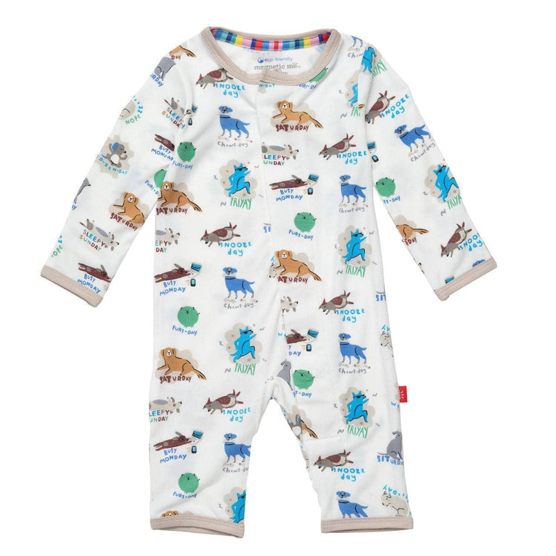 dog days modal magnetic fuss free coverall - re-loved