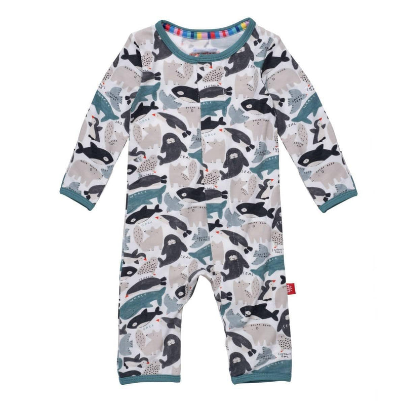 seas and greetings modal magnetic fuss free coverall - re-loved