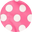 pink polka dot emoji magnetic singing in the raincoat