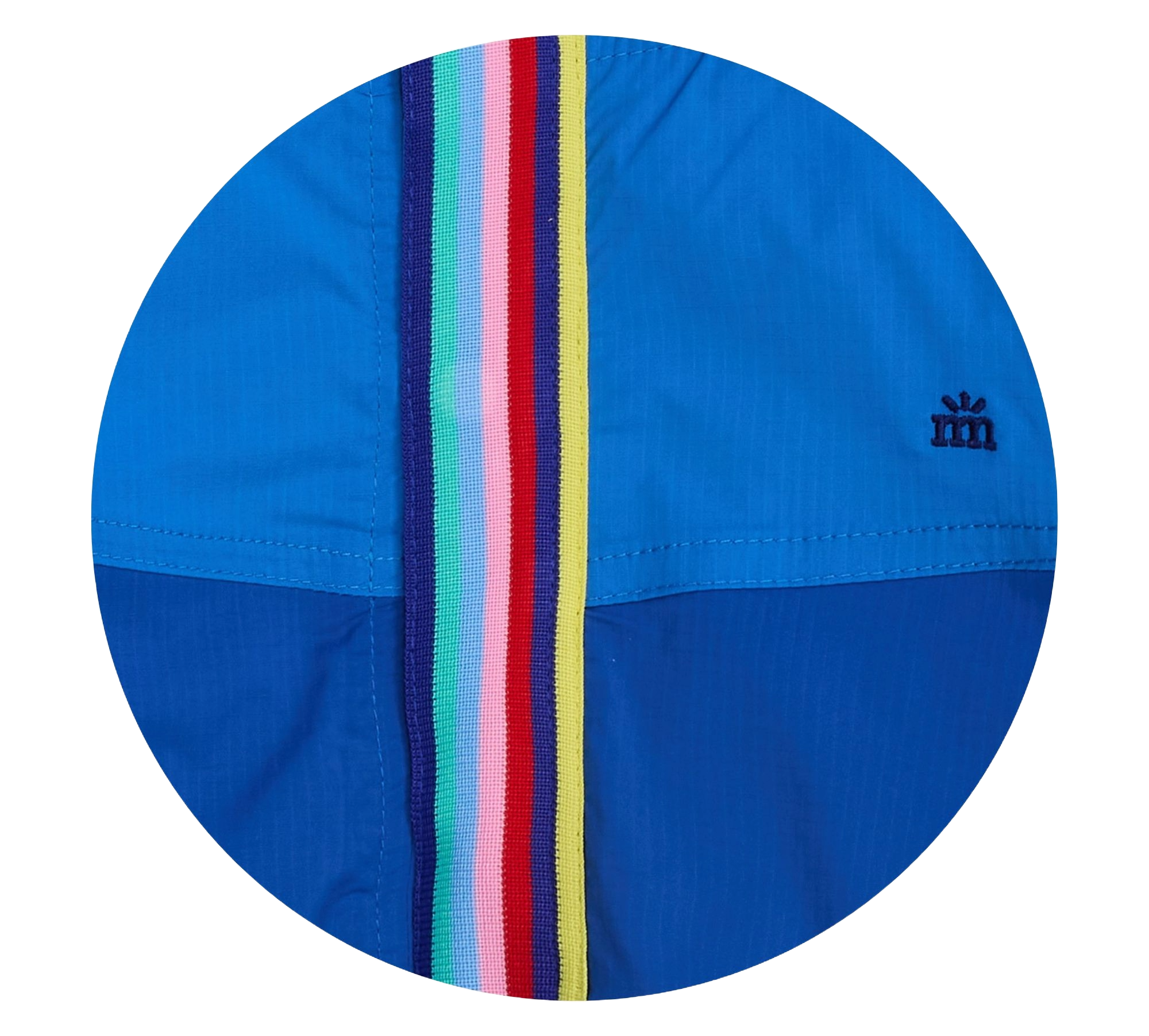 Blue & Blue Nylon