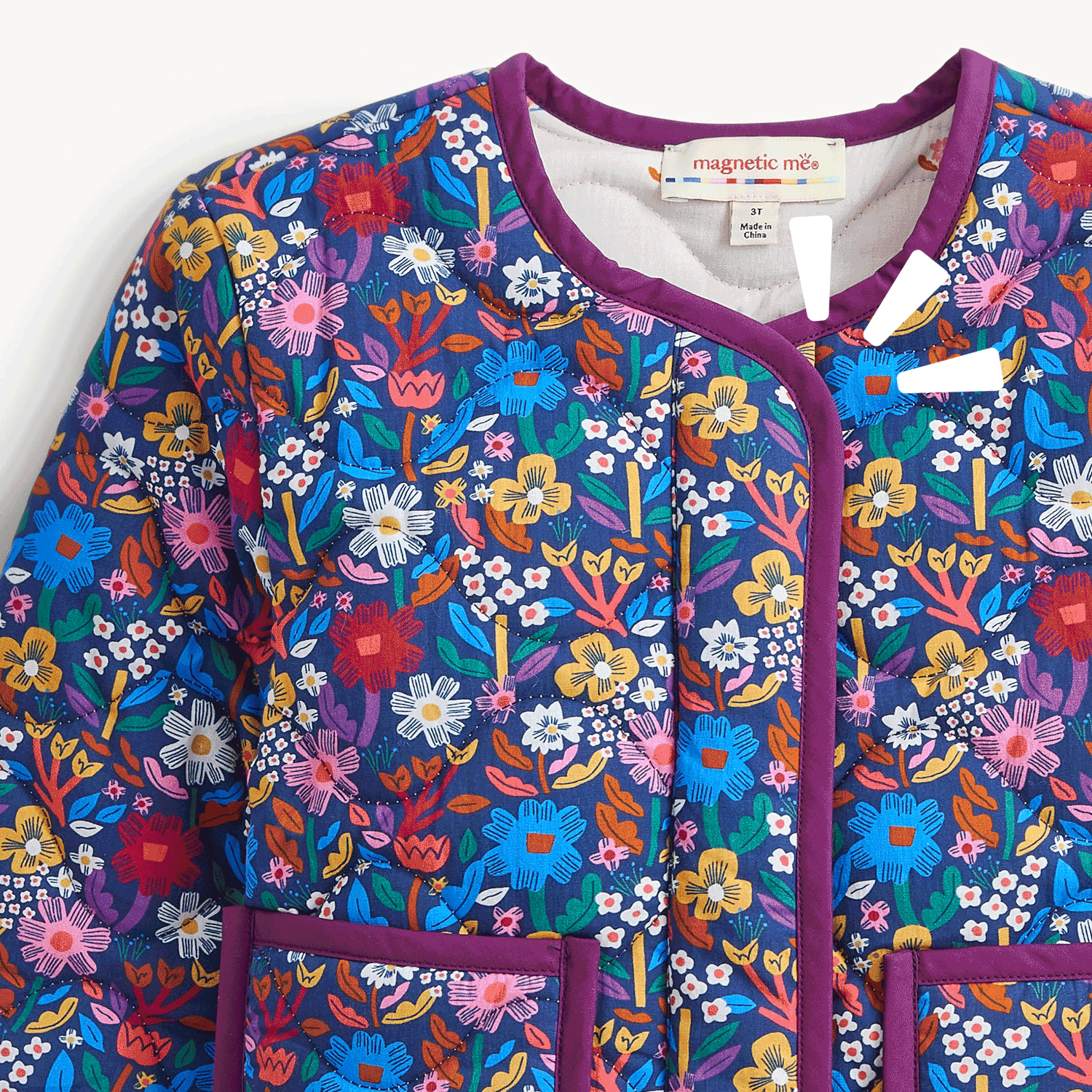 Magnetic Womens Reversible Jacket