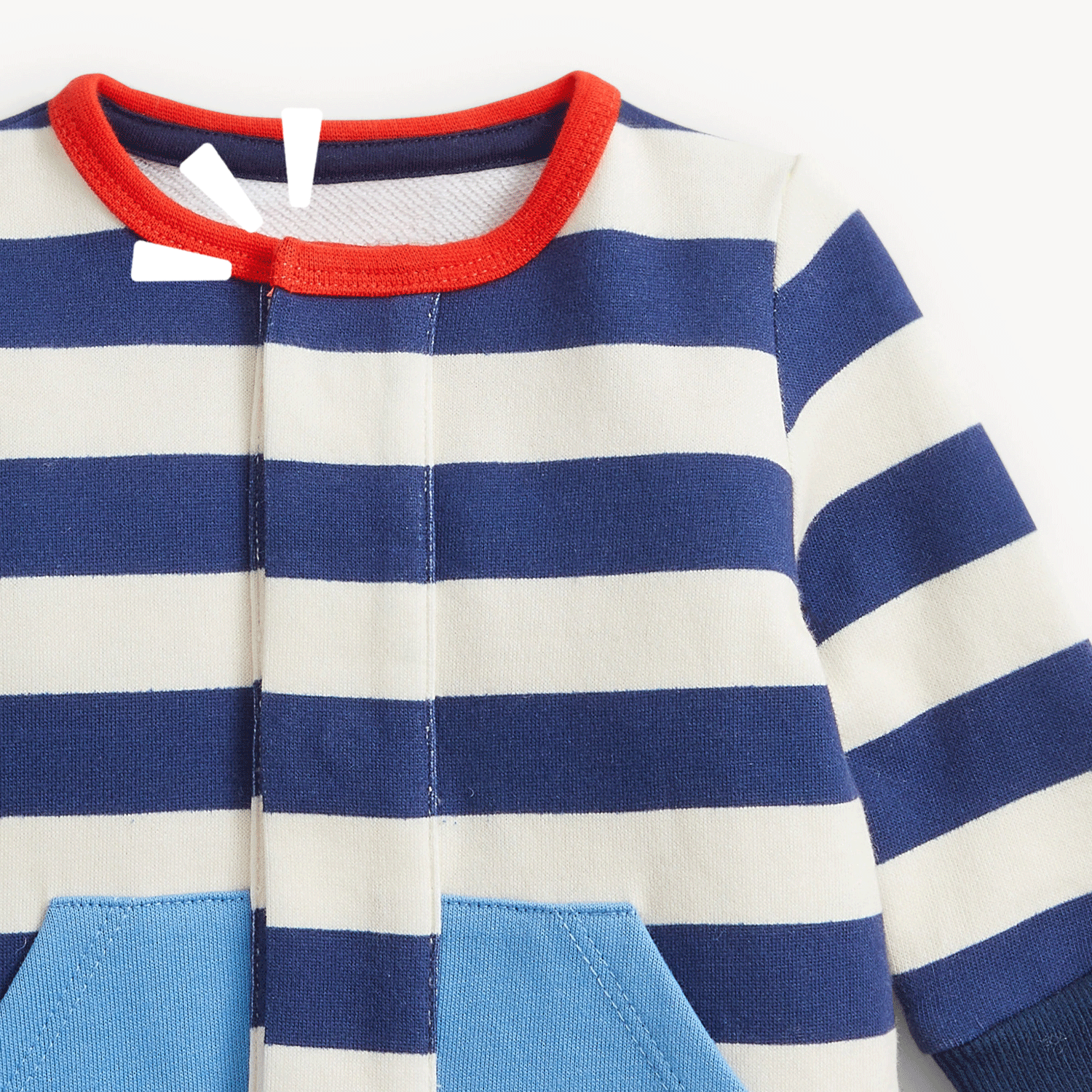Magnetic Romper with Front Pockets