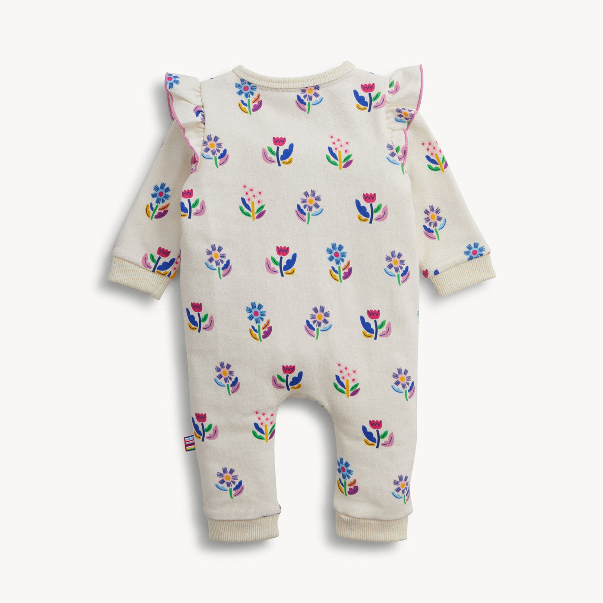Magnetic Me magnetic romper with magnetic closures down the front, view 5