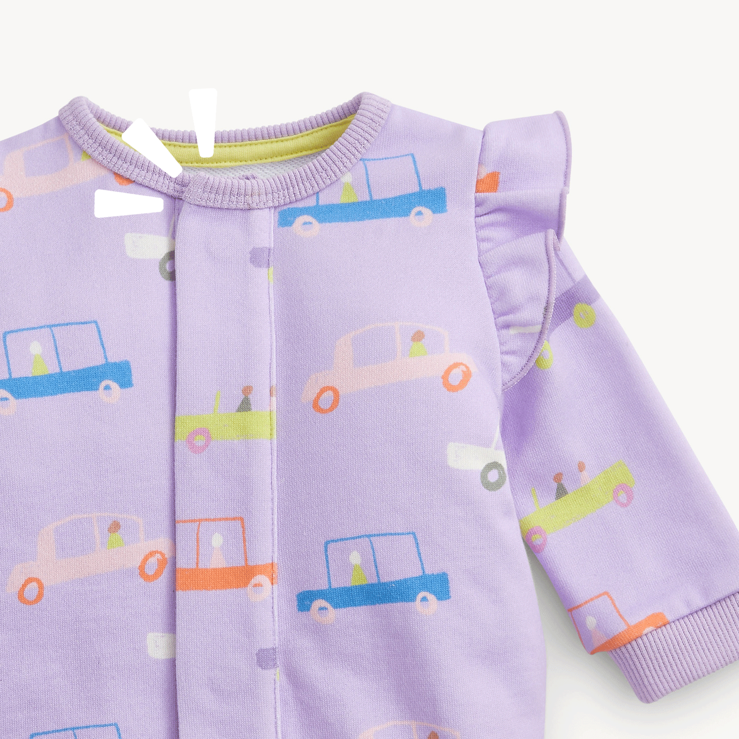 Magnetic Romper with Front Pockets