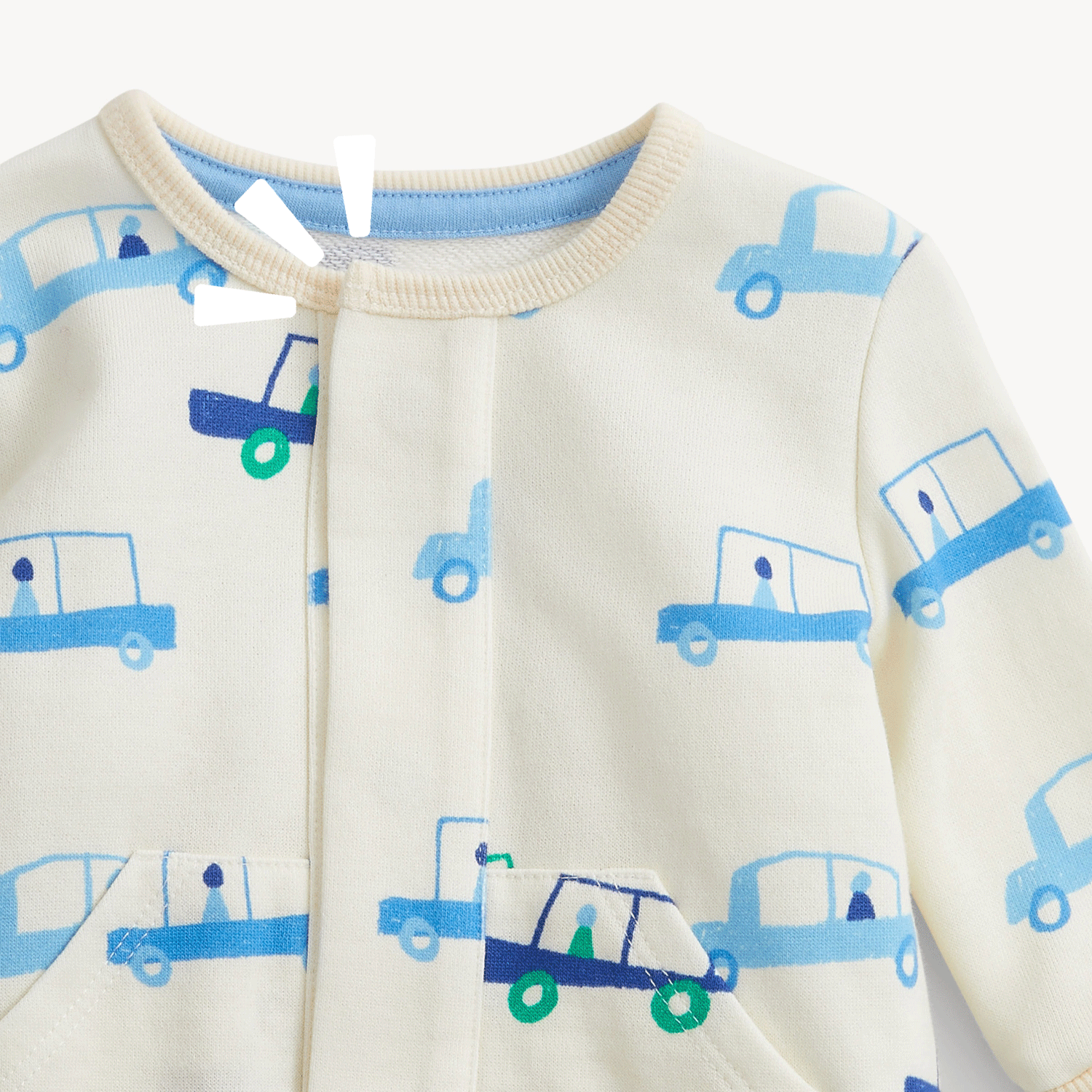 Magnetic Romper with Front Pockets