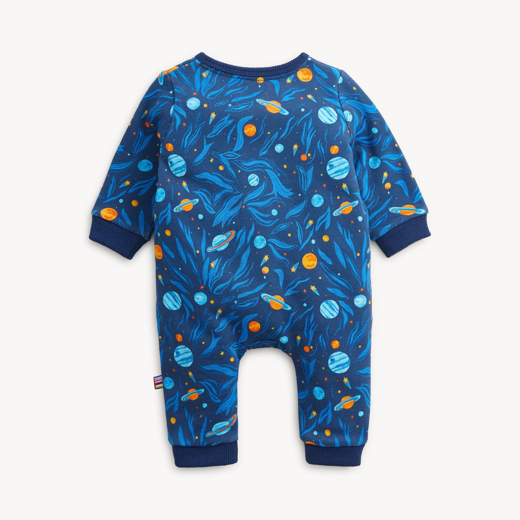 Magnetic Me magnetic romper with magnetic closures down the front, view 3