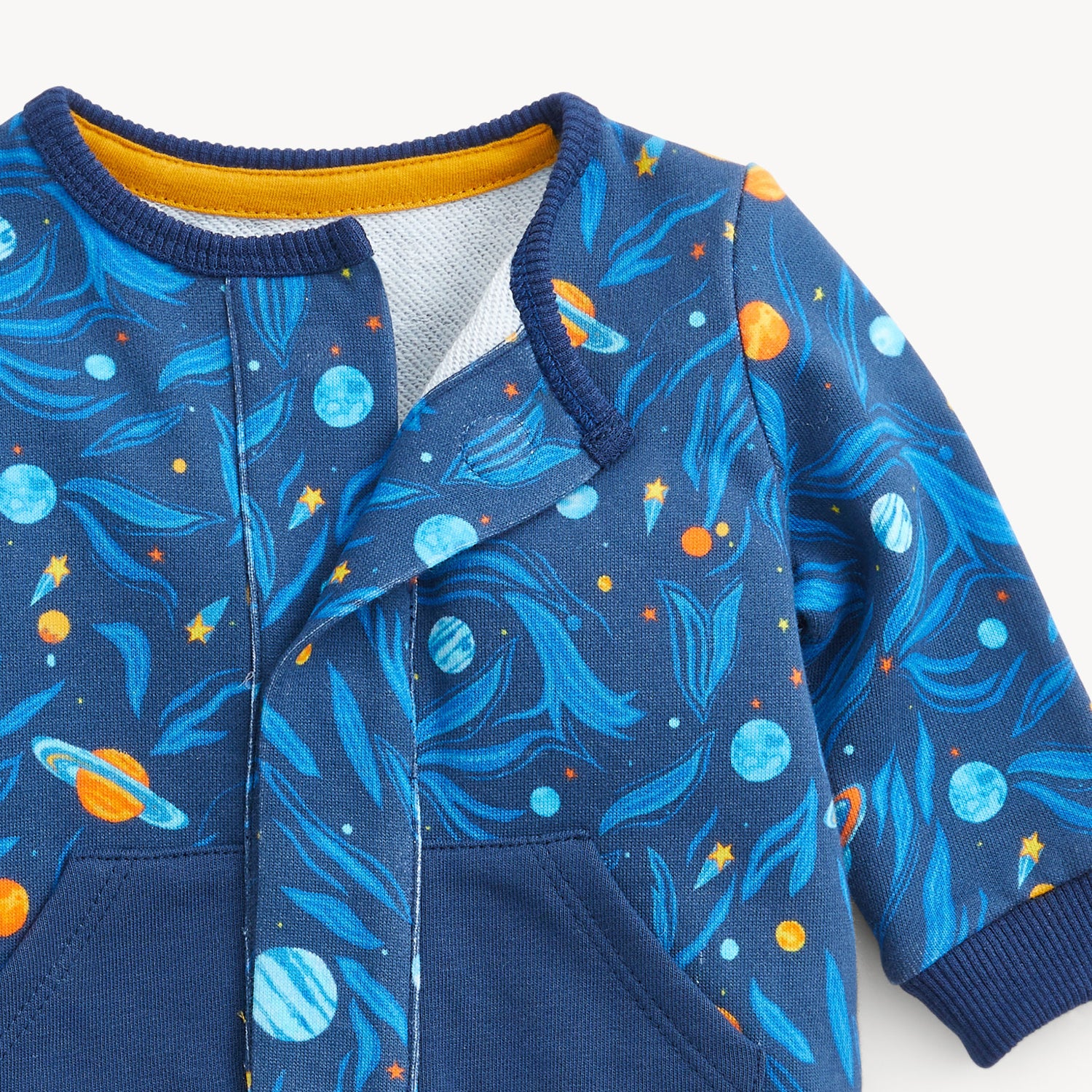 Magnetic Romper with Front Pockets