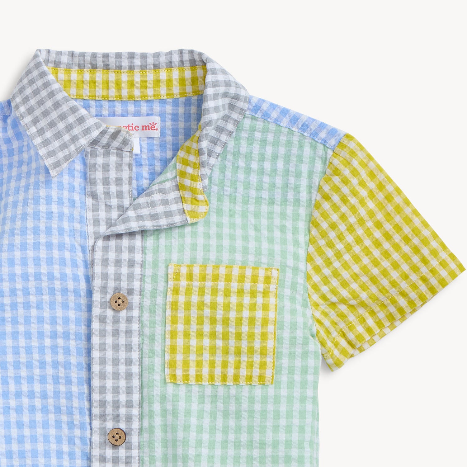 Magnetic Boys Collar Shirt & Shorts