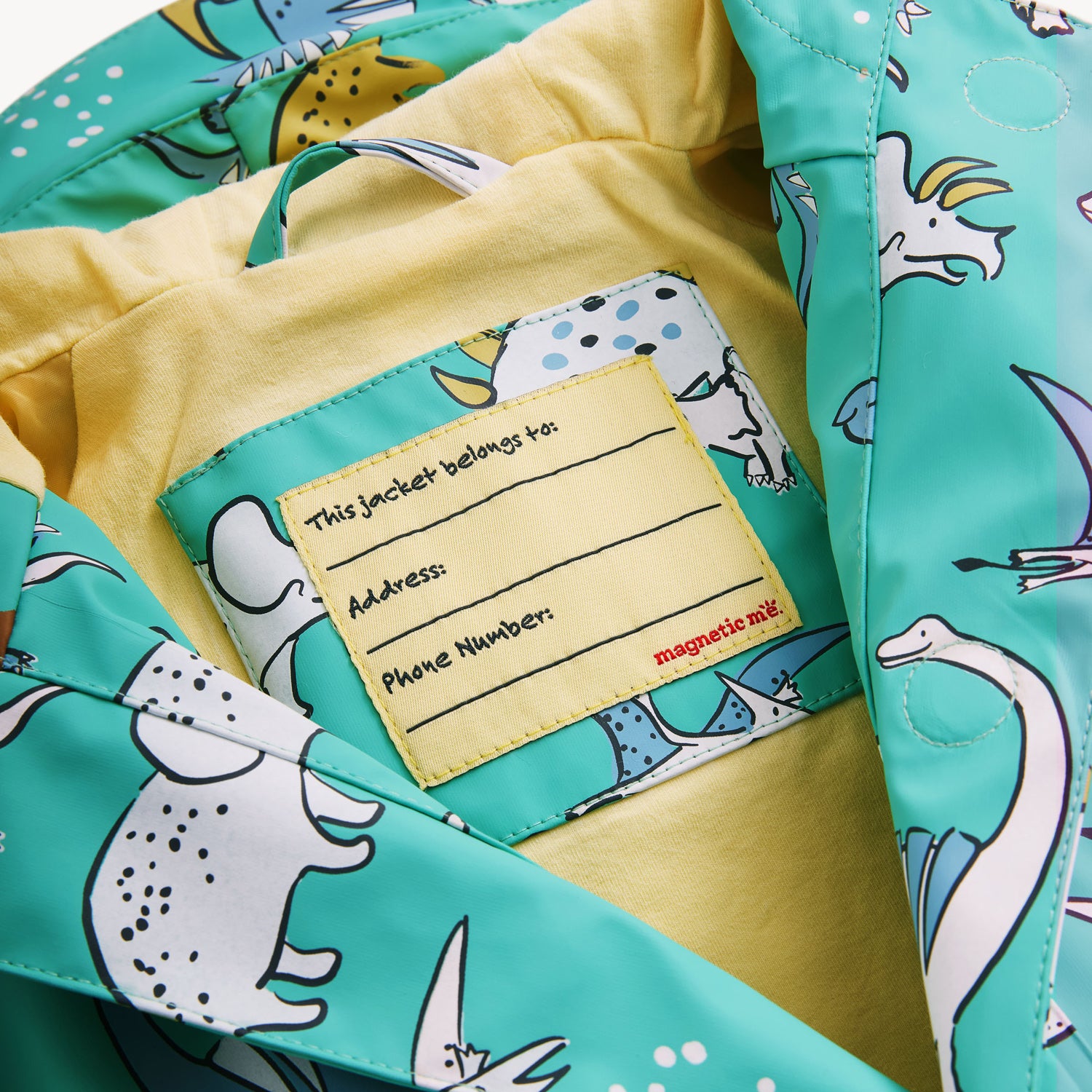 Magnetic Color Changing Raincoat