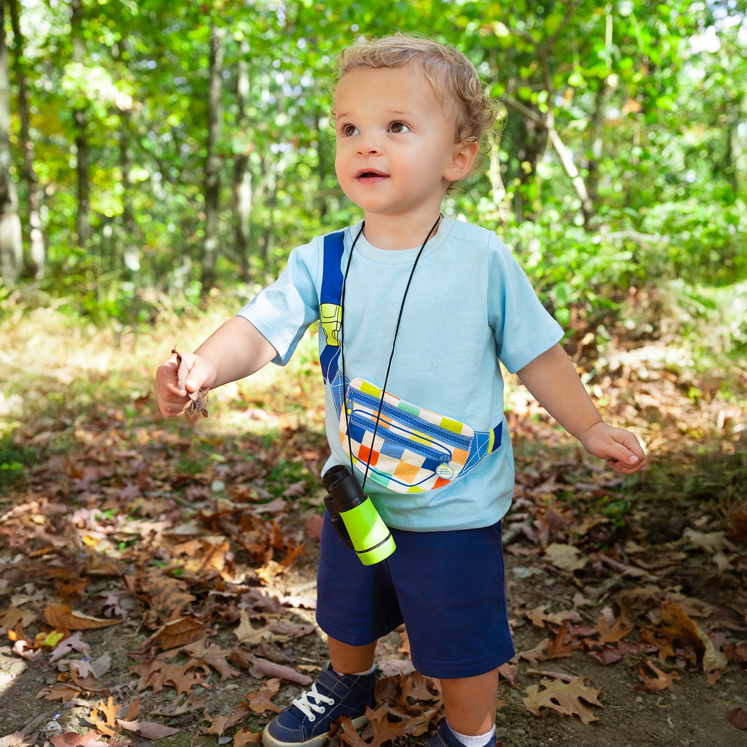 Magnetic T-Shirt with Fidget Pocket with Shorts Set