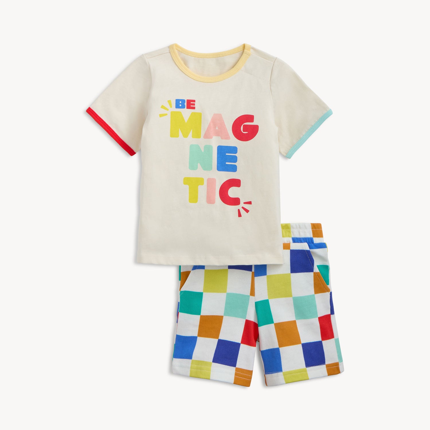 Magnetic T-Shirt with Shorts Set