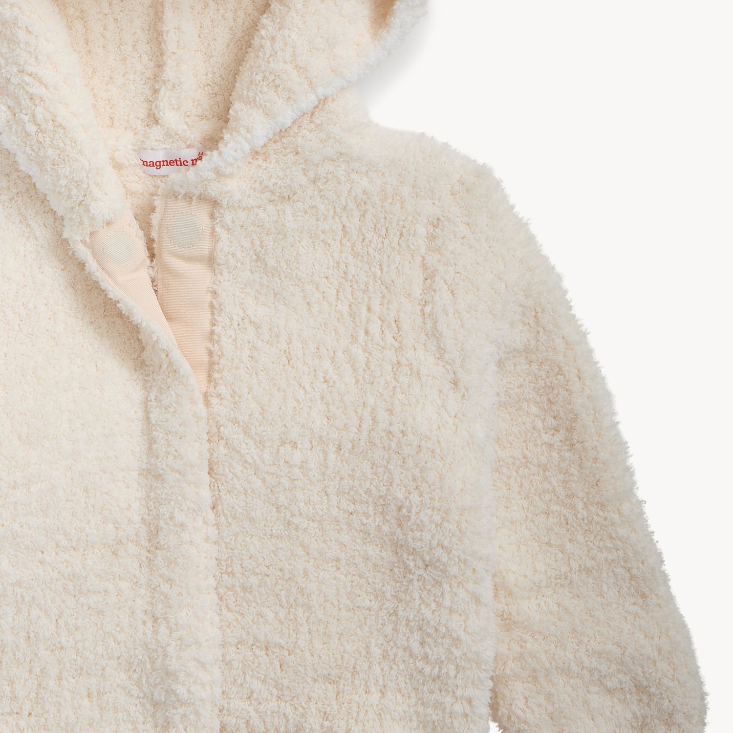 Magnetic Cardigan with Hoodie