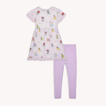 Disney | Magnetic Me Princess modal magnetic easy peasy dress + legging set