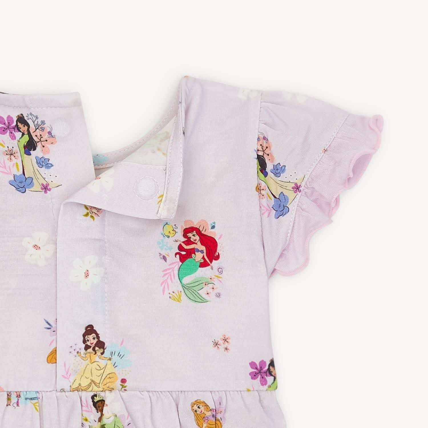 Disney | Magnetic Me Princess modal magnetic little baby dress + diaper cover set