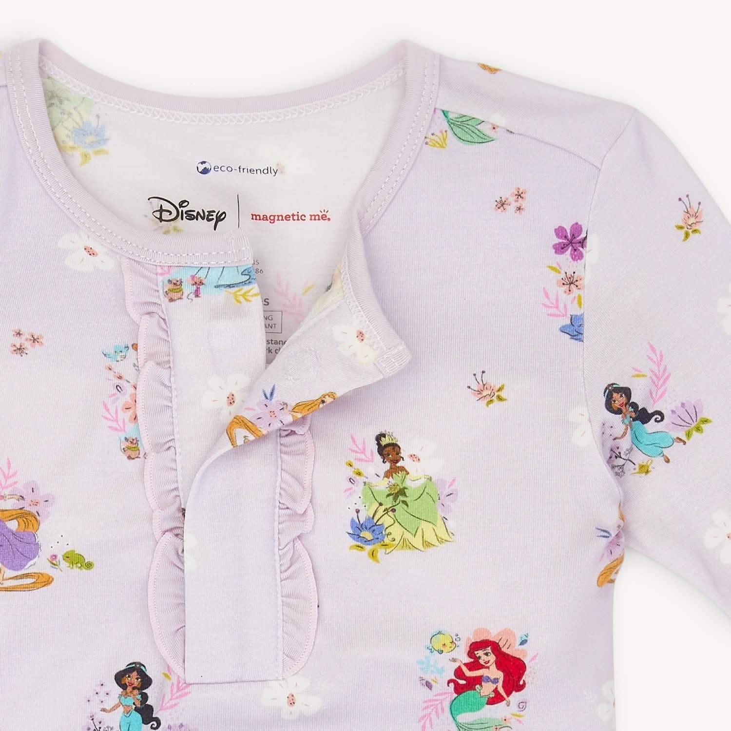 Disney | Magnetic Me Princess modal magnetic no drama pajama kids long sleeve set