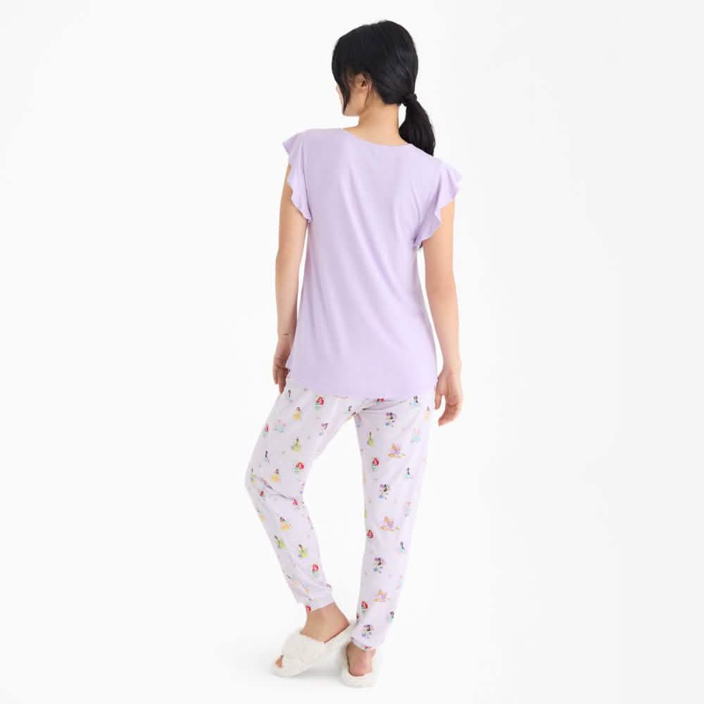 Disney | Magnetic Me Princess women's modal magnetic short sleeve jogger set